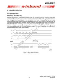 W29N01GVBIAA Datasheet Page 17