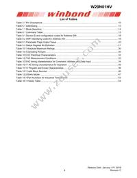 W29N01HVBINF Datasheet Page 4