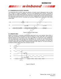 W29N01HVBINF Datasheet Page 17