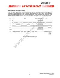 W29N01HVBINF Datasheet Page 23