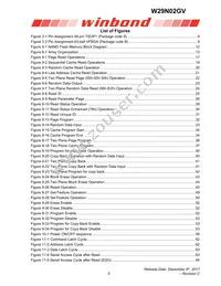 W29N02GVBIAA Datasheet Page 5