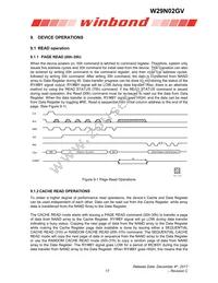 W29N02GVBIAA Datasheet Page 17