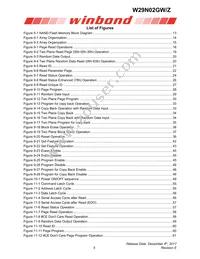 W29N02GZBIBA Datasheet Page 5