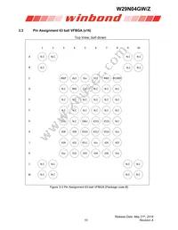 W29N04GWBIBA Datasheet Page 10