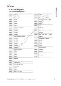 W5100 Datasheet Page 16