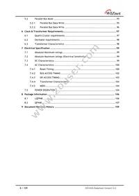 W5100S-L Datasheet Page 8