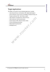 W5200 Datasheet Page 3