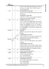 W5200 Datasheet Page 9