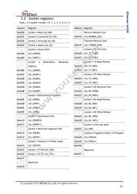 W5200 Datasheet Page 16