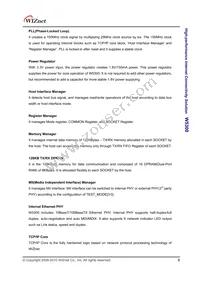 W5300 Datasheet Page 8