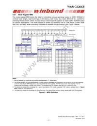 W631GG6KB15J Datasheet Page 17