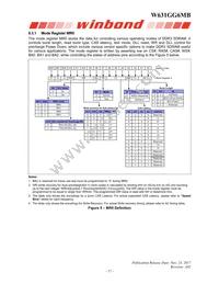 W631GG6MB15J Datasheet Page 17