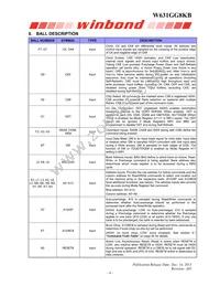 W631GG8KB15I TR Datasheet Page 9