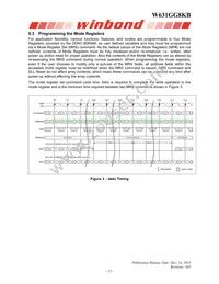 W631GG8KB15I TR Datasheet Page 15