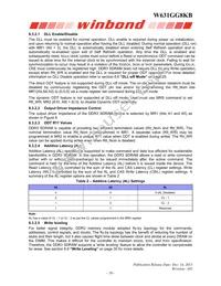 W631GG8KB15I TR Datasheet Page 20