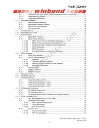 W631GG8MB15I Datasheet Page 2