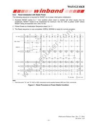W631GU6KB11I Datasheet Page 14