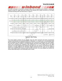 W632GG6KB-18 Datasheet Page 16