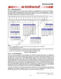 W632GG6MB09I Datasheet Page 20