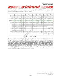 W632GG8KB15I TR Datasheet Page 16