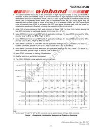 W632GG8MB09I Datasheet Page 13