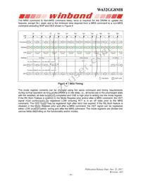 W632GG8MB09I Datasheet Page 16