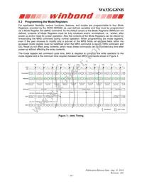 W632GG8NB09I Datasheet Page 16