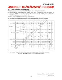 W632GU8MB09I Datasheet Page 14