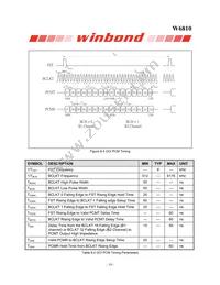 W6810IEG Datasheet Page 18