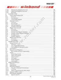 W681307DG Datasheet Page 4