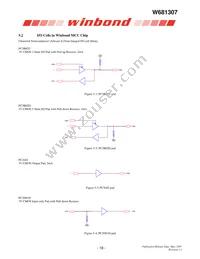 W681307DG Datasheet Page 18