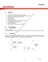 W681308DG Datasheet Page 21