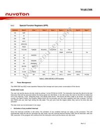 W681308DG Datasheet Page 22