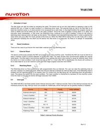 W681308DG Datasheet Page 23