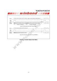 W682510S Datasheet Page 16