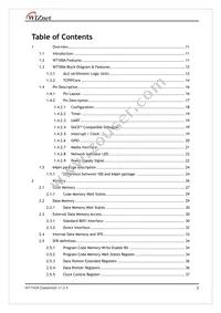 W7100A-100LQFP Datasheet Page 2