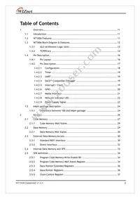 W7100A-S2E-100 Datasheet Page 2