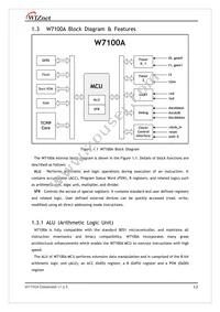 W7100A-S2E-100 Datasheet Page 12