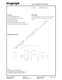 W714SRD Datasheet Cover