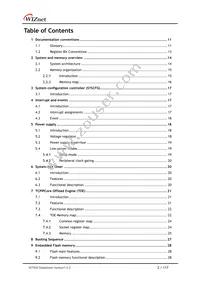 W7500 Datasheet Page 2