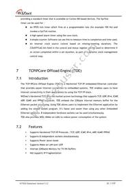 W7500 Datasheet Page 21