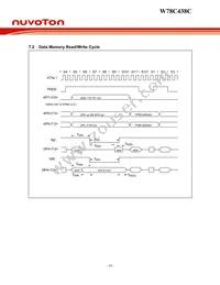 W78C438C40PL Datasheet Page 16