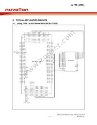 W78C438C40PL Datasheet Page 17