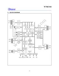 W78E051B40PL Datasheet Page 6