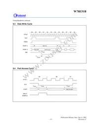 W78E051B40PL Datasheet Page 19