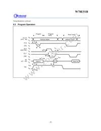 W78E051B40PL Datasheet Page 20