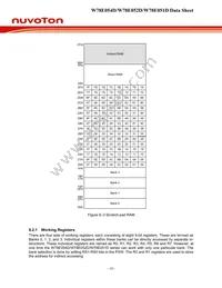 W78E051DDG Datasheet Page 16