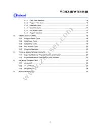 W78E054B40PL Datasheet Page 2