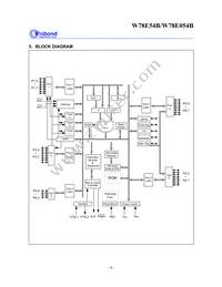 W78E054B40PL Datasheet Page 6