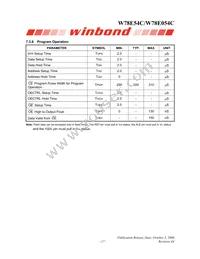 W78E054C40PL Datasheet Page 17